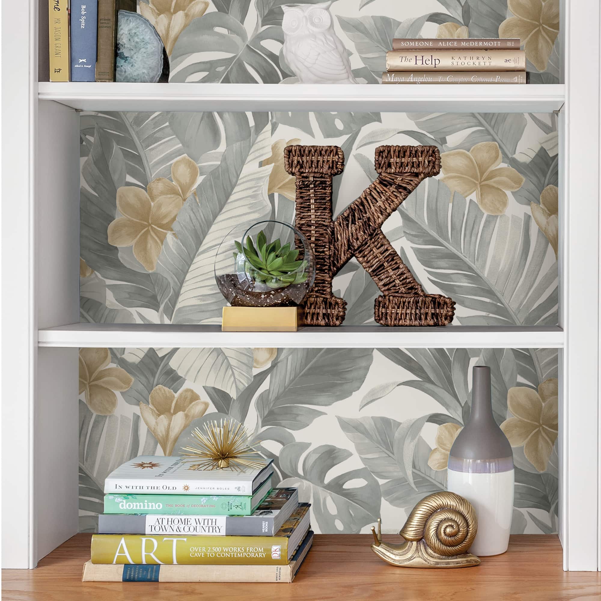 NuWallpaper Neutral Paradise Peel & Stick Wallpaper